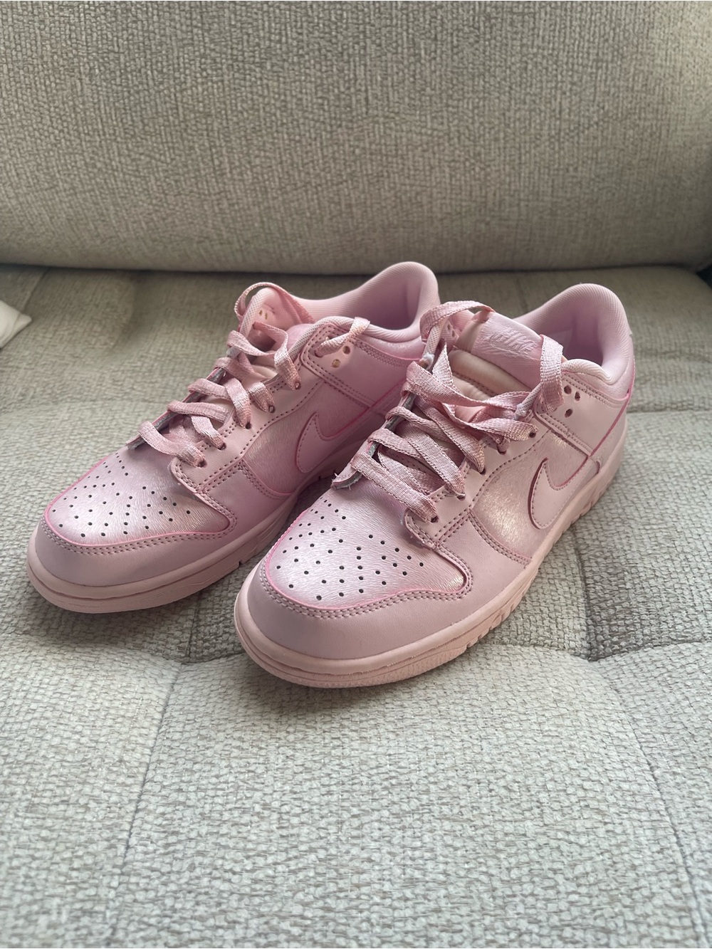 Nike Women’s Pastel Pink Low-Top Sneakers